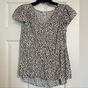 Old Navy Flutter Sleeve Top